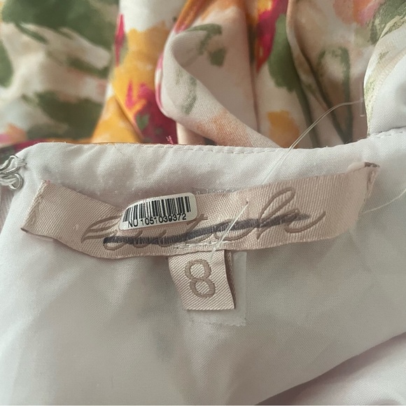 Hutch x Anthropologie Ella white floral print open back maxi dress 20406 - Picture 10 of 13